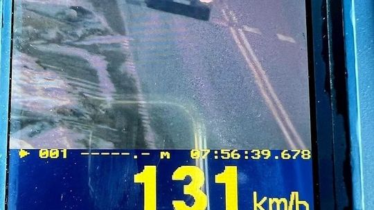 18 kierujących straciło prawa jazdy za zbyt szybką jazdę