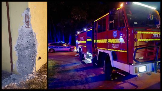 19-latek rozbił auto o sklep
