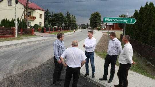 3,4 km nowej nawierzchni asfaltowej na odcinku drogi Wierzchowiny-Bór-Jamy