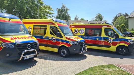 3 nowe ambulanse trafiły do Podkarpackiej Stacji Pogotowia Ratunkowego