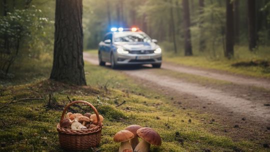 Apel policji. Bezpieczeństwo podczas zbierania grzybów.