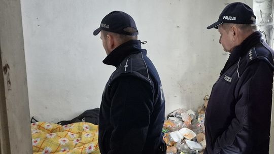 Bezdomny zaskoczony aresztowaniem