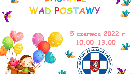 Bezpłatne badanie wad postawy