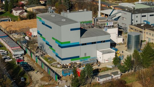Budowa bloku energetycznego na finiszu. Spalarnia odpadów w Krośnie Budowa bloku energetycznego na finiszu. Spalarnia odpadów w Krośnie