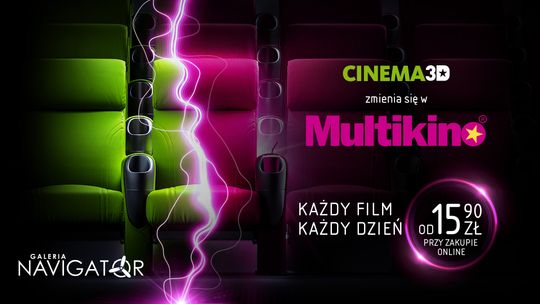 Cinema3D w Mielcu zmienia się w Multikino
