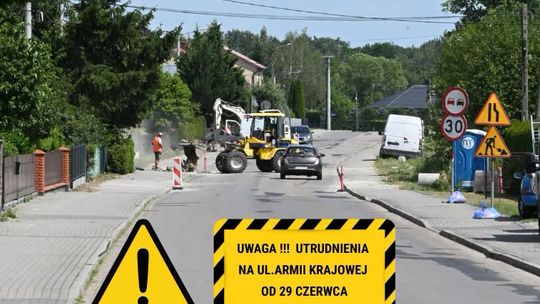 Czasowa zmiana organizacji ruchu w Radomyślu Wielkim