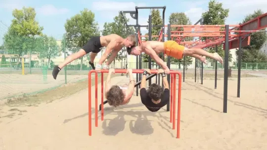 Dominik Pazdyk zachęca do ulicznego sportu street workout