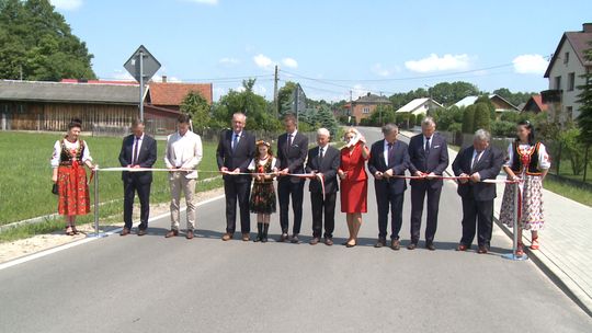 Droga powiatowa Żarówka-Dulcza Wielka oficjalnie otwarta