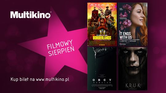 Filmowy sierpień w Multikinie!