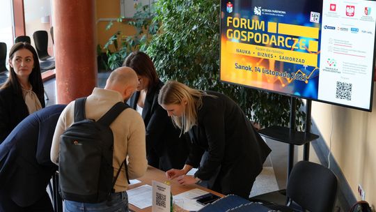 Forum Gospodarcze na uczelni w Sanoku