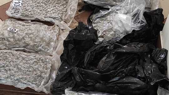 Funkcjonariusze zabezpieczyli ponad 60 kg narkotyków