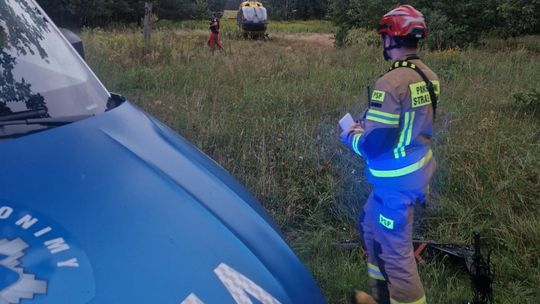 Groźny wypadek z udziałem 12-letniego rowerzysty