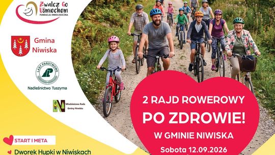 II Rajd Rowerowy "Po Zdrowie" w Niwiskach