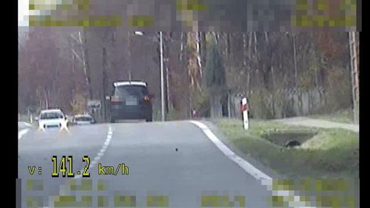 Jechał z prędkością 141 km/h w obszarze zabudowanym przez powiat Kolbuszowski