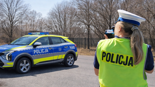 Kierowca audi pędził 108 km/h przez Jaślany