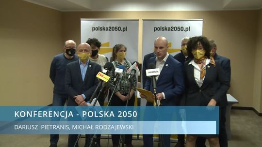 "Bądźmy mądrzy i odsuńmy patałachów od władzy". - Mocne słowa Senatora Burego podczas konferencji Polska 2050 w Mielcu.