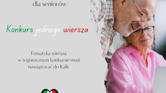 Konkurs Jednego Wiersza dla Seniorów