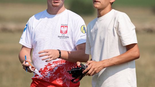 Krzysztof i Filip na  Mistrzostwach Europy F3K 2026