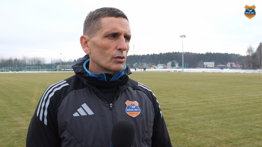 Marcin Brosz przed meczem z Pogonią Szczecin