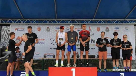 Mielczanie na podium w jubileuszowym "Triathlonie Kraśnik 2023"