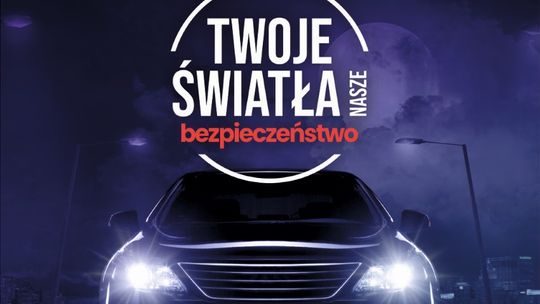 Mielec. Policjanci zachęcają do udziału w Kampanii  „TWOJE ŚWIATŁA - NASZE BEZPIECZEŃSTWO”