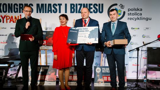 Mielec z medalem w programie Polska Stolica Recyklingu