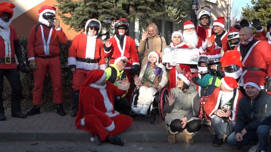 Mikołaje na Motocyklach i Przyjaciele w Mielcu nadal w akcji