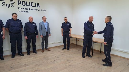 Nadkomisarz Paweł Leś I zastępcą Komendanta Powiatowego Policji w Mielcu