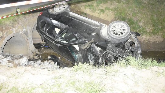 Nie ominął go areszt. Wypadek, pijany kierowca i poszkodowani pasażerowie