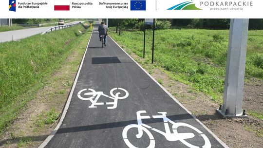 Nowe chodniki i droga rowerowa w Gminie Radomyśl Wielki