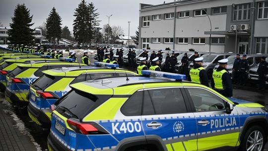 Nowe radiowozy dla podkarpackiej Policji