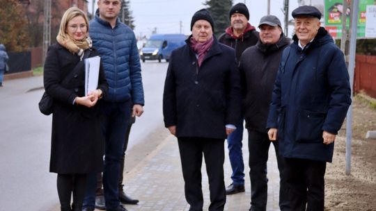 Nowy chodnik w Tuszowie Narodowym