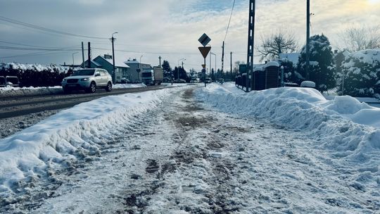 Od środy Mielec zmagał się z intensywnym atakiem zimy