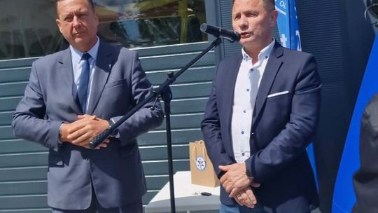 Oddano do użytku  nowy garaż dla Podstacji Przecław PSPR w Mielcu.