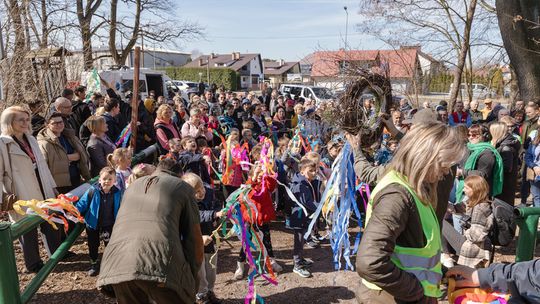 Otwarcie ścieżki dydaktyczno- promocyjnej na terenie leśnictwa Cyranka i  Mościska