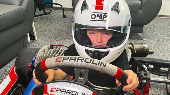 Pięcioletni Liam w drodze do spełnienia swoich marzeń o F1