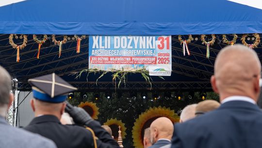 Podkarpaccy rolnicy świętowali podczas Dożynek Województwa Podkarpackiego