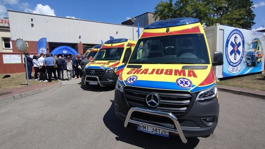 Podkarpacka Stacja Pogotowia Ratunkowego w Mielcu ma cztery nowe ambulanse