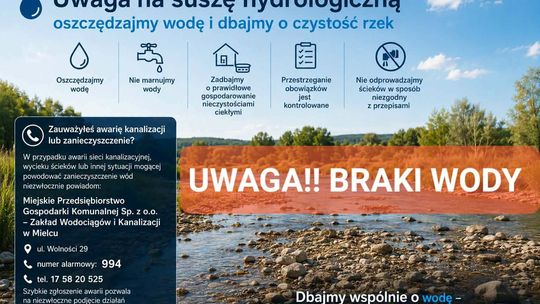 Pogarsza się sytuacja hydrologiczna w województwie podkarpackim