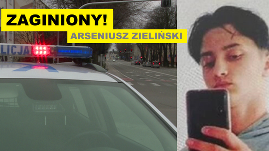 Policjanci poszukują zaginionego Arseniusza Zielińskiego