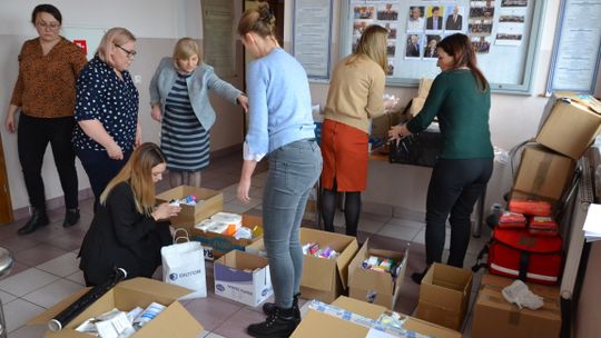 Pomoc dla rannych na Ukrainie wysłana z gminy Radomyśl Wielki