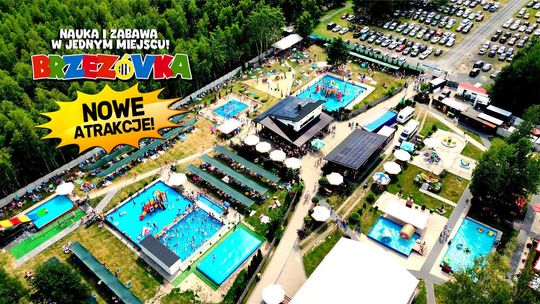 Pomysł na rodzinny dzień w centrum Podkarpacia? W Brzezóvce czekają dinozaury, wodna zabawa i ponad 60 atrakcji
