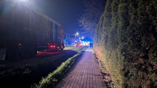 Potrącenie dwójki rowerzystów w miejscowości Orłów Potrącenie dwójki rowerzystów w miejscowości Orłów