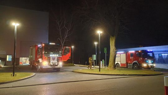 Pożar maszyny w jednej z firm w Mielcu