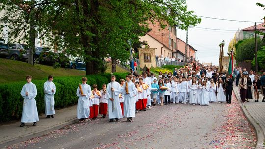 Procesja Bożego Ciała w Przecławiu