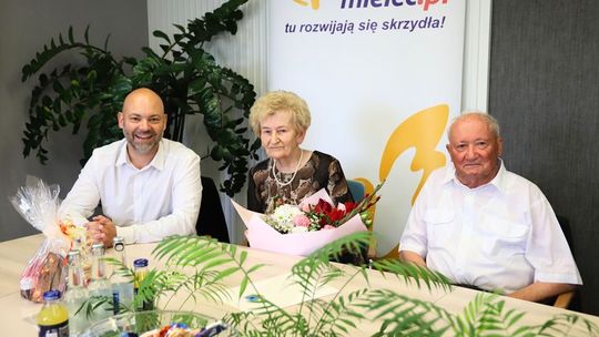 Przeżyli ze sobą 65 lat. Gratulacje jubilatom złożył prezydent Mielca