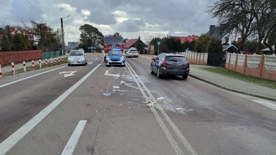 Rozsypane śledzie na drodze pomiędzy Mielcem a Kolbuszową