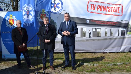 Rusza budowa podstacji pogotowia ratunkowego w Radomyślu Wielkim