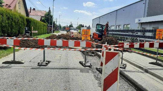 Skrzyżowanie ulic Krańcowej i Korczaka zamknięte. Trwają prace drogowe