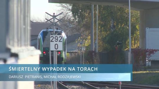 Śmiertelny wypadek na torach